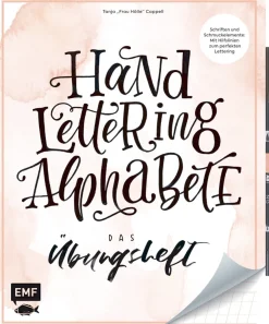 Handlettering Alphabete - Das Übungsheft mit original Tombow ABT Dual Brush Pen