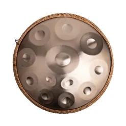 Handpan 12 Töne, Kupfergold