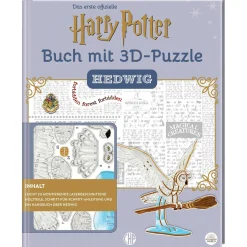 Harry Potter. Hedwig. Buch mit 3D-Puzzle.