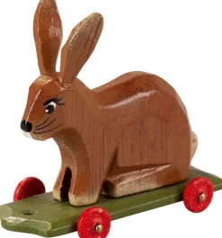 Hase auf Rädern »Fauli«.