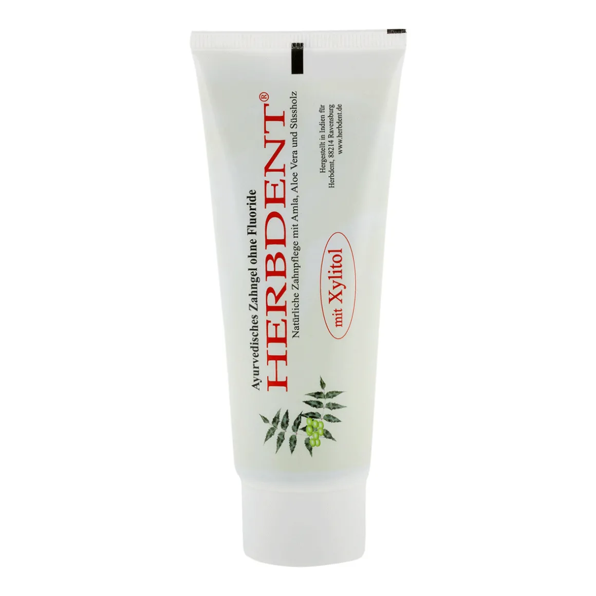 Herbdent Ayurvedisches Zahngel mit Xylitol.
