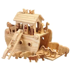 Holzspielszene »Arche Noah«.