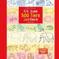 Ich kann 500 Tiere zeichnen. Die Zeichenschule für Kinder ab 8 Jahren: Zeichnen lernen mit Bestseller-Autor Norbert Pautner ("Ich kann 1000 Dinge zeichnen").