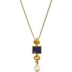 Kette »Vermeer« mit Halbedelsteinen.