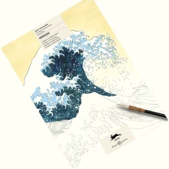 Künstler-Malbuch »Hokusai«.