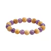 Kraftarmband Palo Santo mit Amethyst