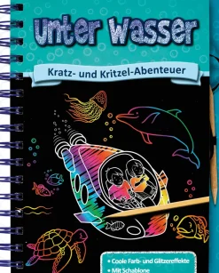 Kratz- und Kritzel-Abenteuer. Unter Wasser.