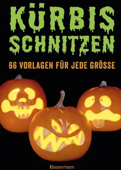 Kürbis schnitzen: 66 Vorlagen für jede Größe.