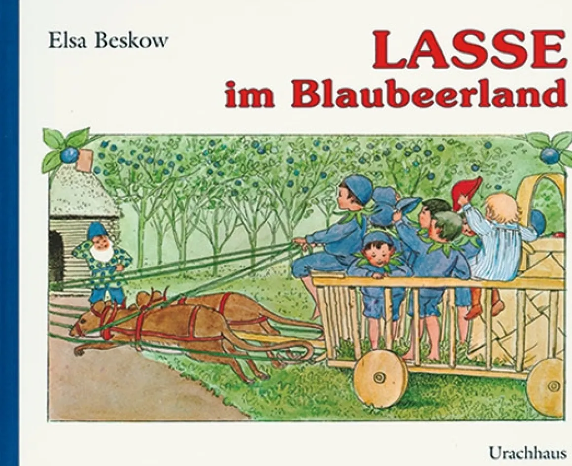 Lasse im Blaubeerland.