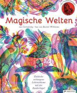 Magische Welten. Entdecke verborgene Lebensräume mit der Zauberlupe.