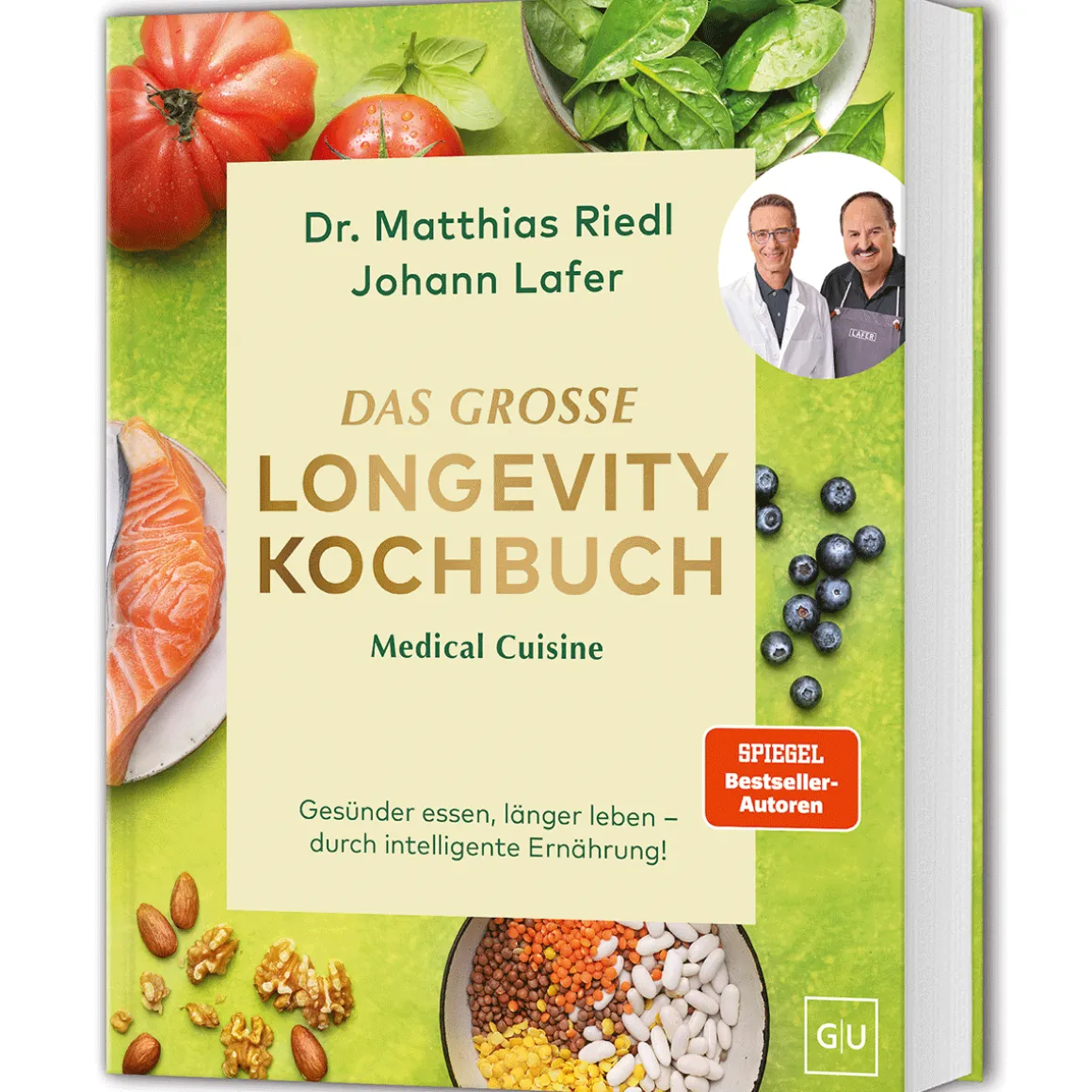 Medical Cuisine - Das große Longevity Kochbuch: Gesunde Anti-Aging-Rezepte für ein genußvolles langes Leben I SPIEGEL Bestseller-Autoren.
