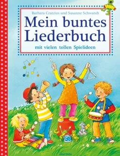 Mein buntes Liederbuch mit vielen tollen Spielideen.