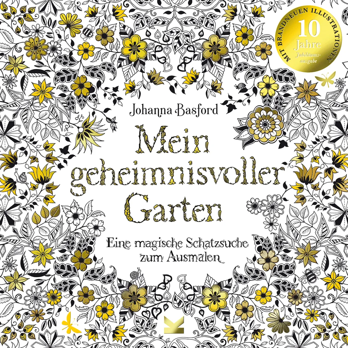 Mein geheimnisvoller Garten. Ausmalbuch.