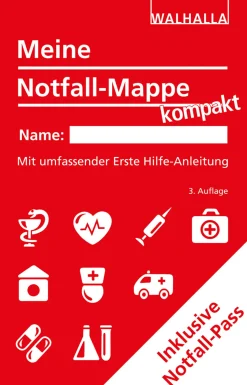 Meine Notfall-Mappe kompakt. Mit umfassender Erste Hilfe-Anleitung.