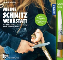 Meine Schnitzwerkstatt. 30 Schritt-für-Schrittanleitungen. Mit Messer.