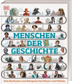 Menschen der Geschichte. Von Konfuzius und Kleopatra bis Mozart und Malala.