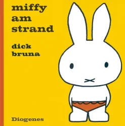 Miffy am Strand.