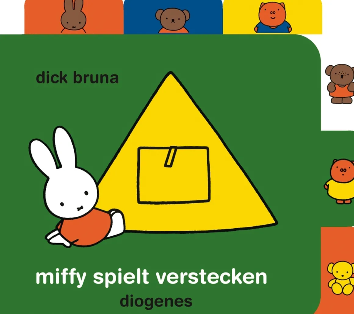 Miffy spielt Verstecken.