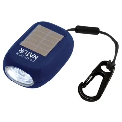 Mini-Dynamo-Solar Taschenlampe.