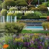 Modernes Gartendesign. Modelliert, minimalistisch, naturalistisch.