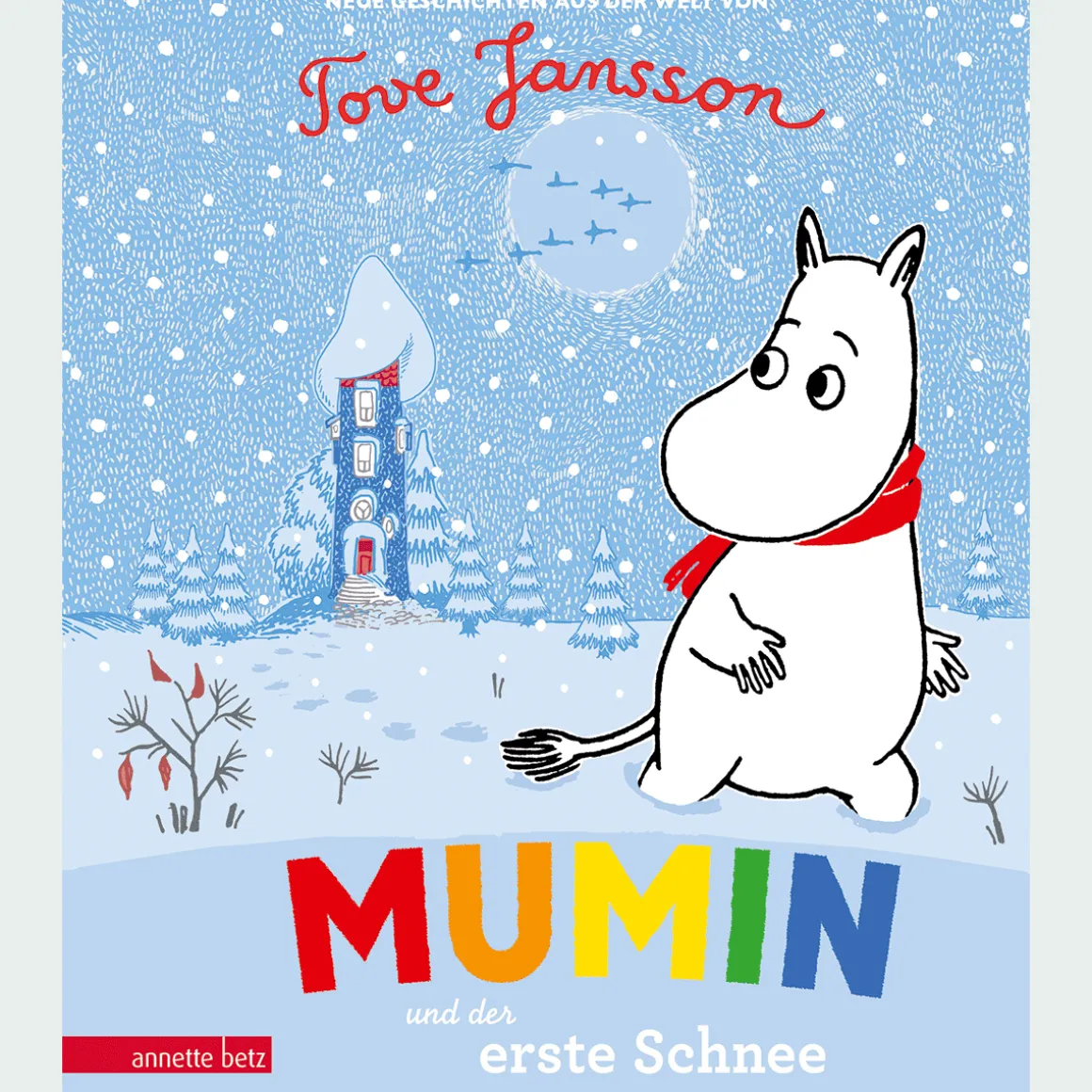 Mumin und der erste Schnee.