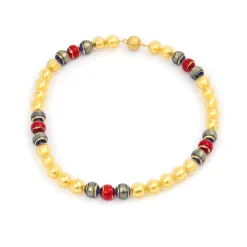 Murano-Collier »Dreiklang«.