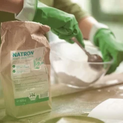 Natron in der Tüte.
