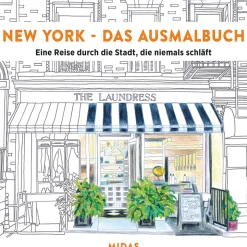 New York. Das Ausmalbuch. Eine Reise durch die Stadt, die niemals schläft.