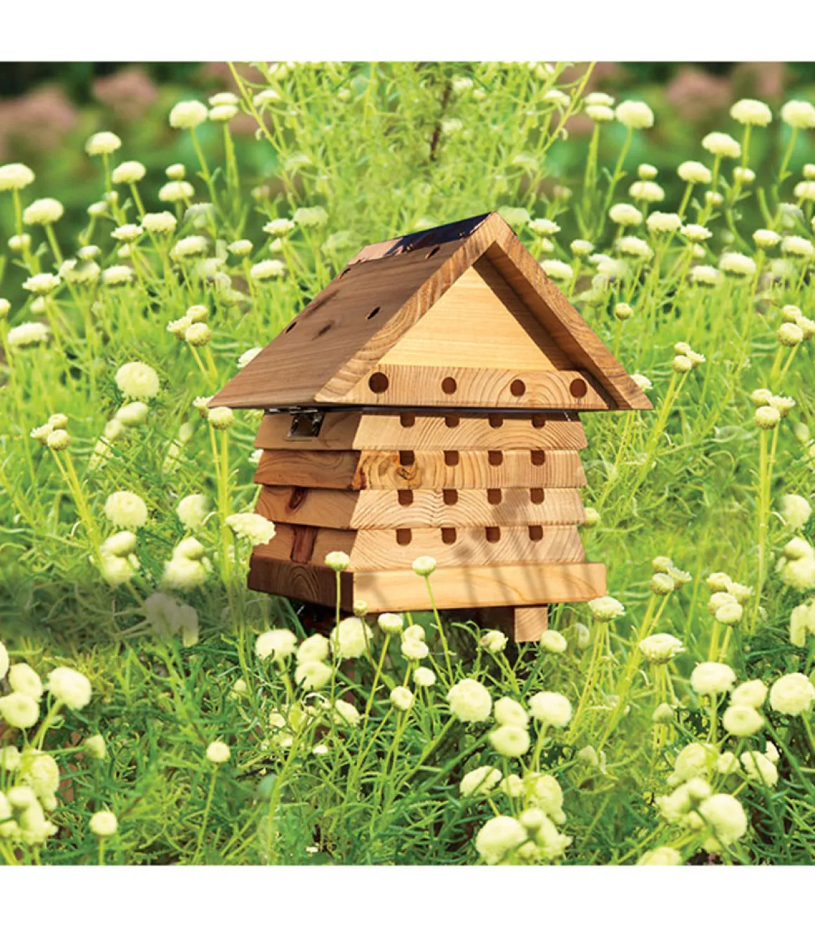 Nisthilfe für Bienen.