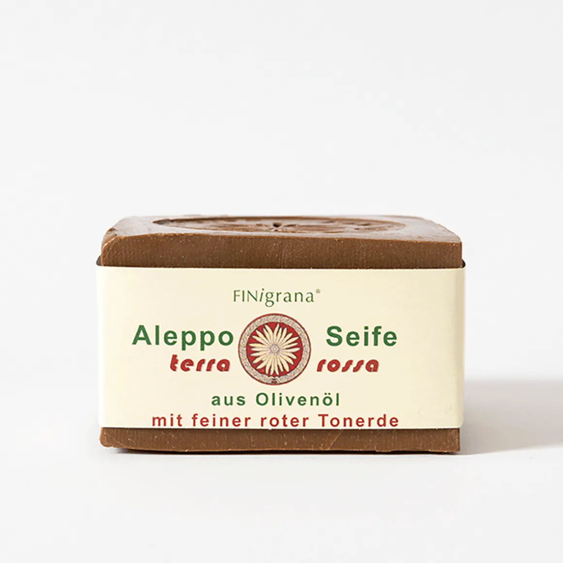 Olivenöl-Peelingseife »terra rossa«.