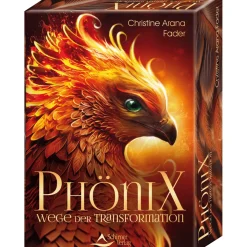 Phönix - Wege der Transformation: Set mit Buch und 44 Karten.