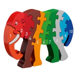 Puzzle »Elefant 1-10«.