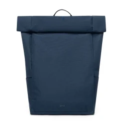 Rolltop-Rucksack, navyblau.