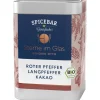 Roter Pfeffer, Langpfeffer Kakao, Bio.