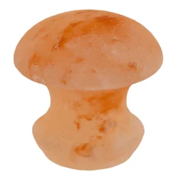 Salzkristall Massagestein Pilz