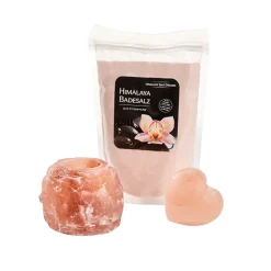 Salzkristall Wellness-Set
