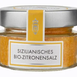 Sizilianisches Bio-Zitronensalz.