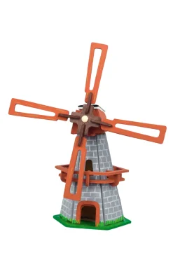 Solar-Holzbausatz »Windmühle«.