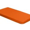 Spannbetttuch, orange, 180 x 200 cm.