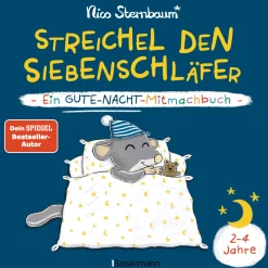 Streichel den Siebenschläfer - Ein Gute-Nacht-Mitmachbuch. Für Kinder ab 2 Jahren: Besser einschlafen mit Bestsellerautor Nico Sternbaum (Schüttel den Apfelbaum).