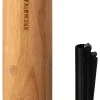 Teelichthalter aus Holz, Zylinder.