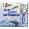 Ultra schnelle Papierflieger mit Katapult.