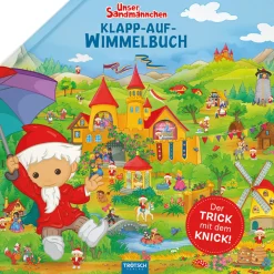 Unser Sandmännchen Klapp-auf-Wimmelbuch Pappenbuch.