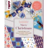Verbastelbares Weihnachtsbuch: Merry Christmas. Papierdesigns zum Ausschneiden, Verbasteln & Dekorieren.: Mehr als 150 Faltobjekte, Etiketten, Sticker & Co. auf Designpapieren zum Sofort-Loslegen.