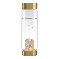 VitaJuwel-Trinkflasche ViA »Goldene Seelenverbindung«.