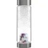 VitaJuwel-Trinkflasche ViA »Blume des Lebens«.