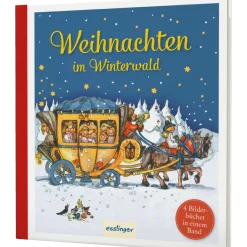 Weihnachten im Winterwald. 4 Bilderbücher in einem Band.