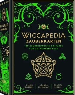 Wiccapedia Zauberkarten. 100 magische Sprüche und Rituale.