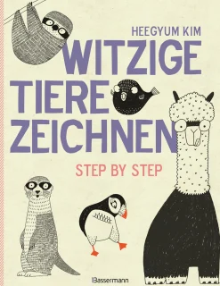 Witzige Tiere zeichnen.