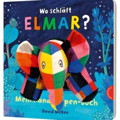 Wo schläft Elmar? Mein Handpuppen-Buch.